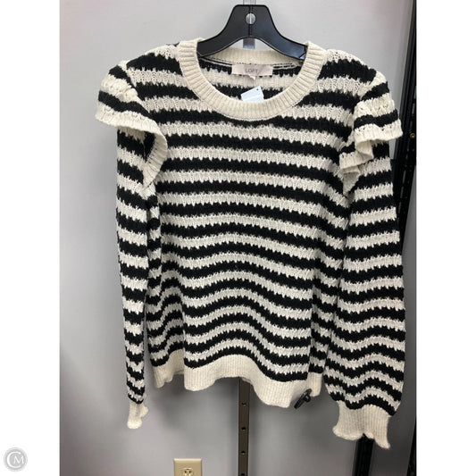Sweater By Loft In Striped Pattern, Size: Xxl