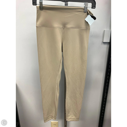 Athletic Capris By Lululemon In Tan, Size: 8