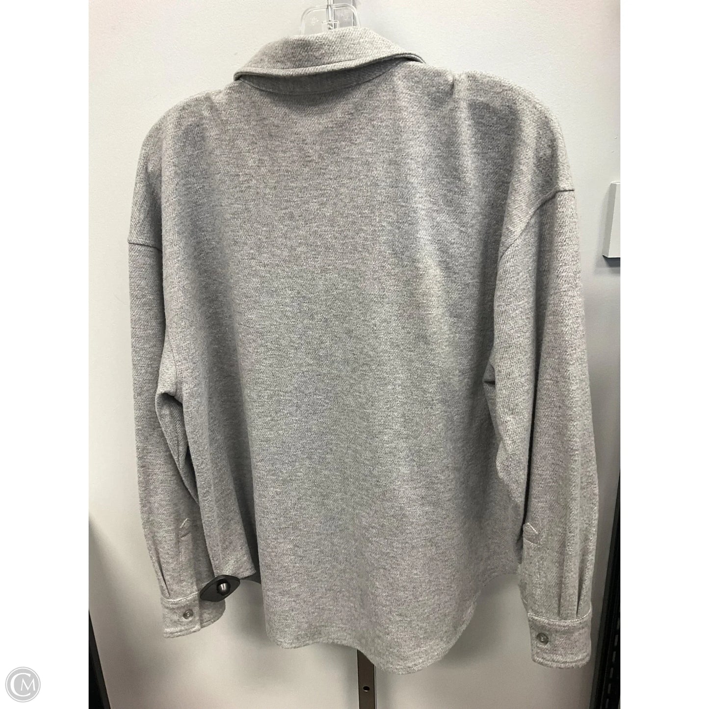 Top Long Sleeve By Lou And Grey In Grey, Size: M