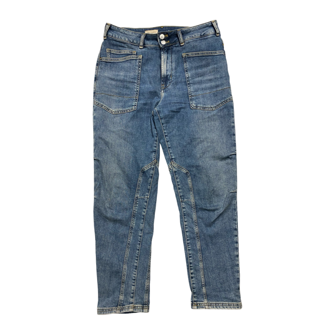 Jeans Straight By Pilcro In Blue, Size:8