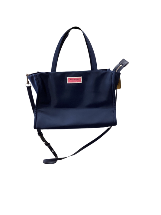 Handbag Designer By Kate Spade In Navy, Size:Small