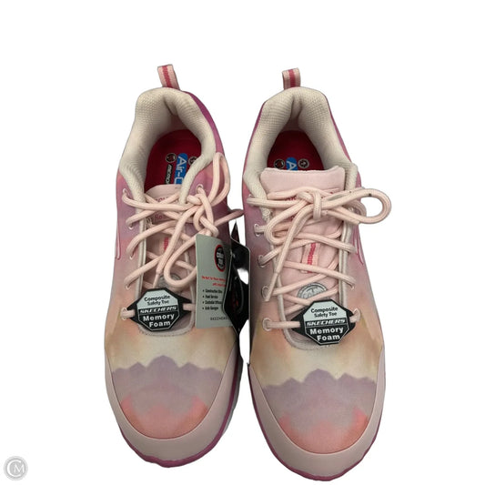 Shoes Athletic By Skechers In Pink, Size: 9.5