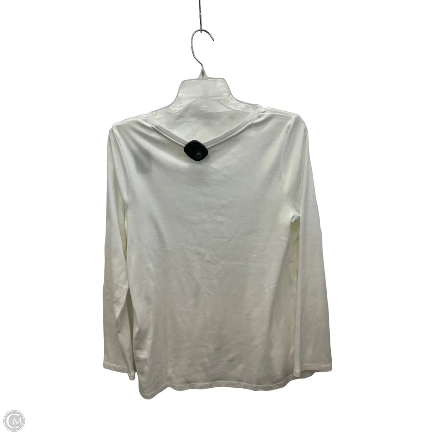 Top 3/4 Sleeve Basic By J. Jill In White, Size: M