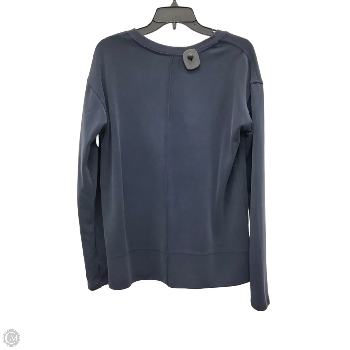 Athletic Top Long Sleeve Collar By Athleta In Blue, Size: Sp