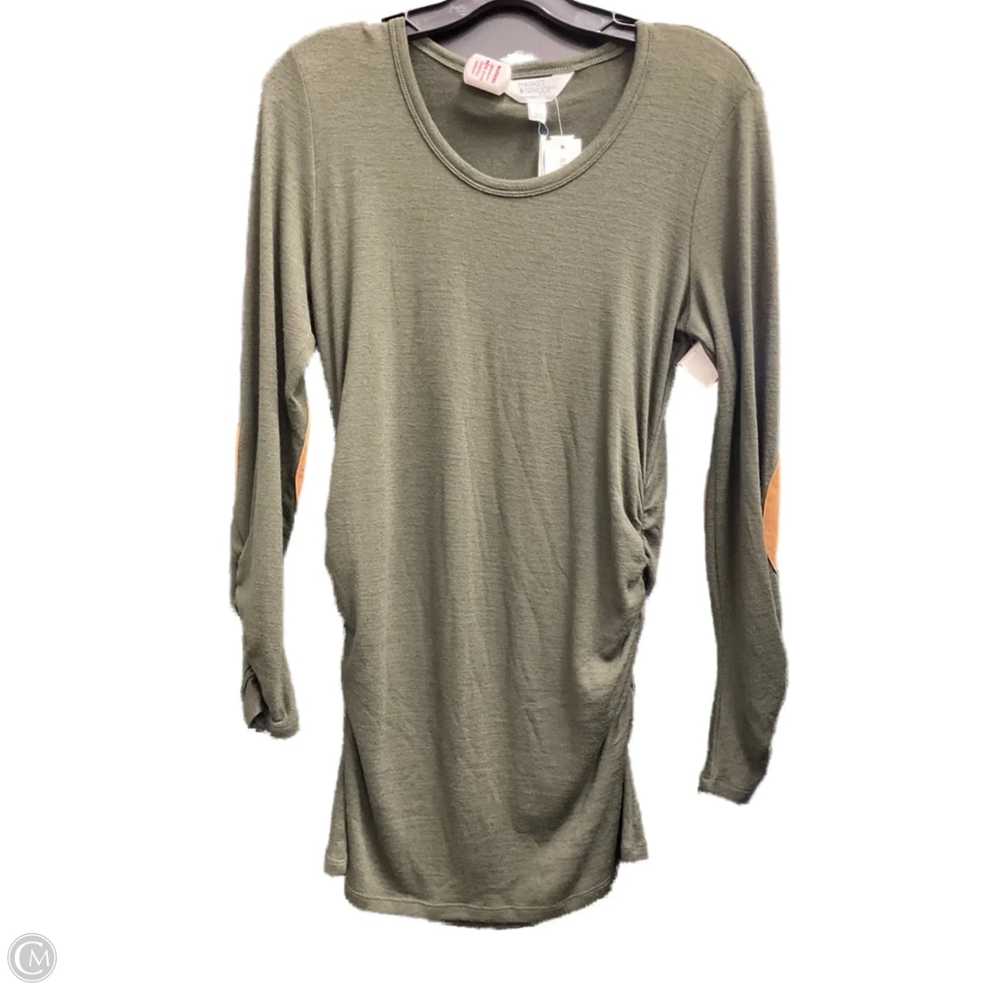 Top Long Sleeve By Market & Spruce In Green, Size: S