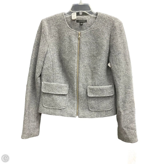 Jacket Other By Ann Taylor In Grey, Size: M
