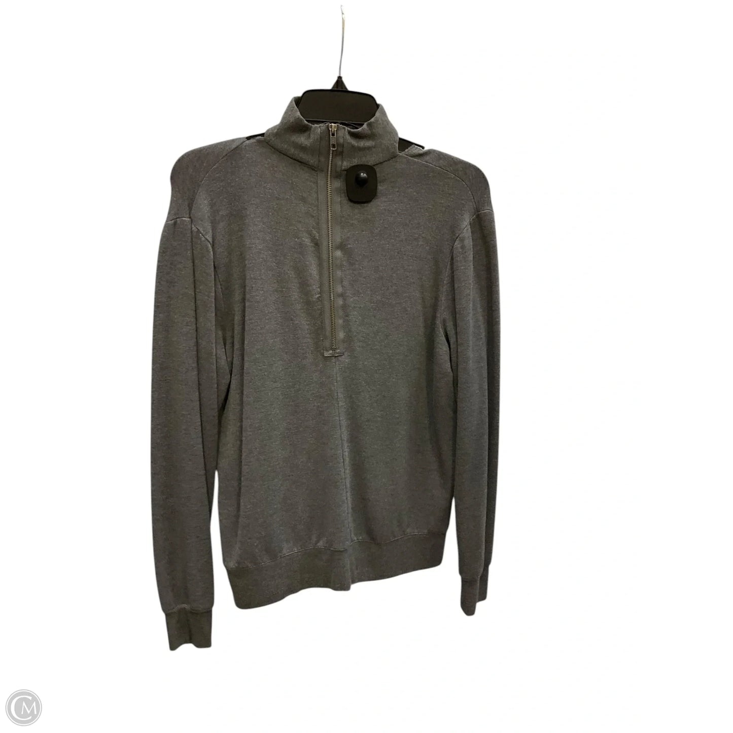 Top Long Sleeve By Bailey 44 In Grey, Size: S