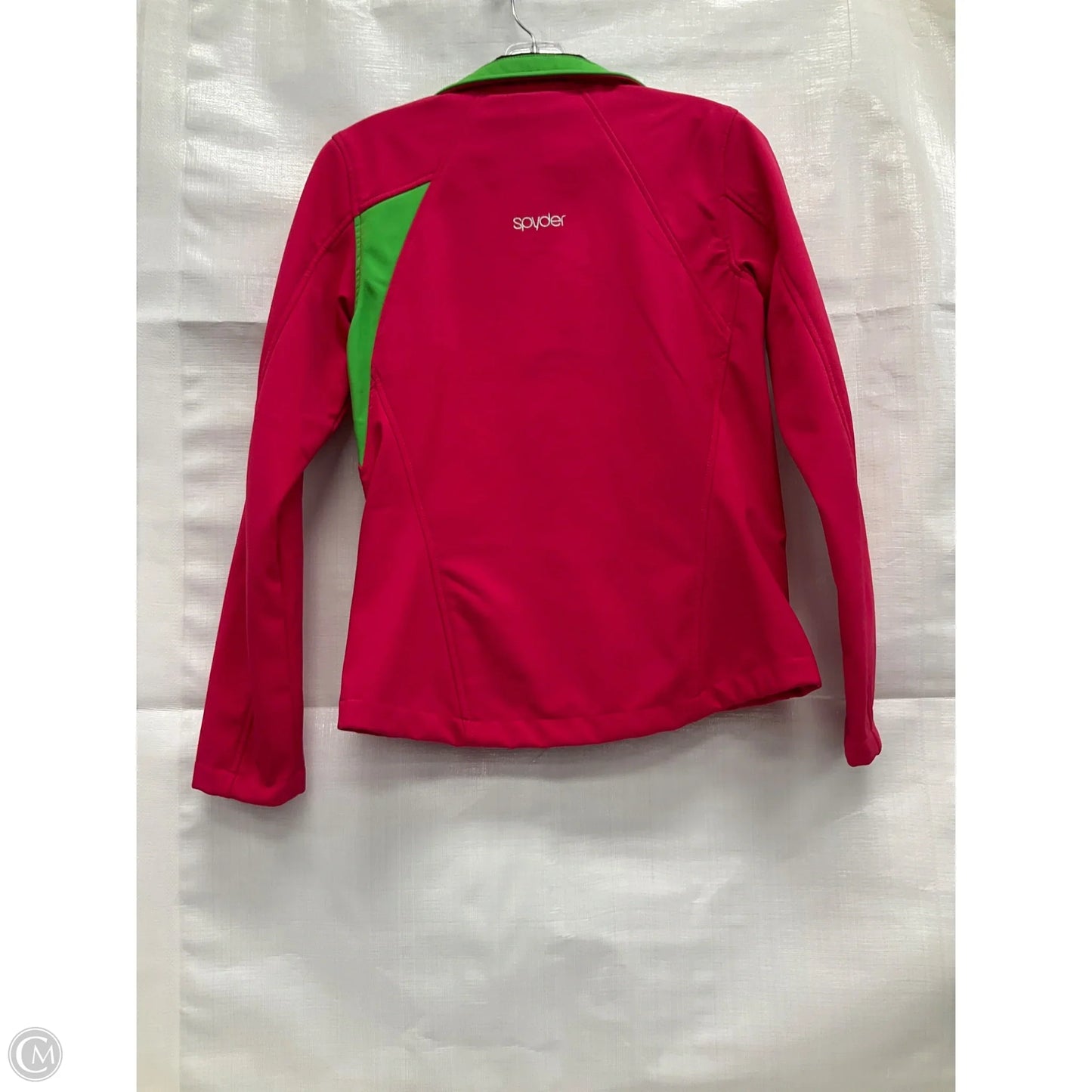 Athletic Jacket By Spyder In Pink, Size: S