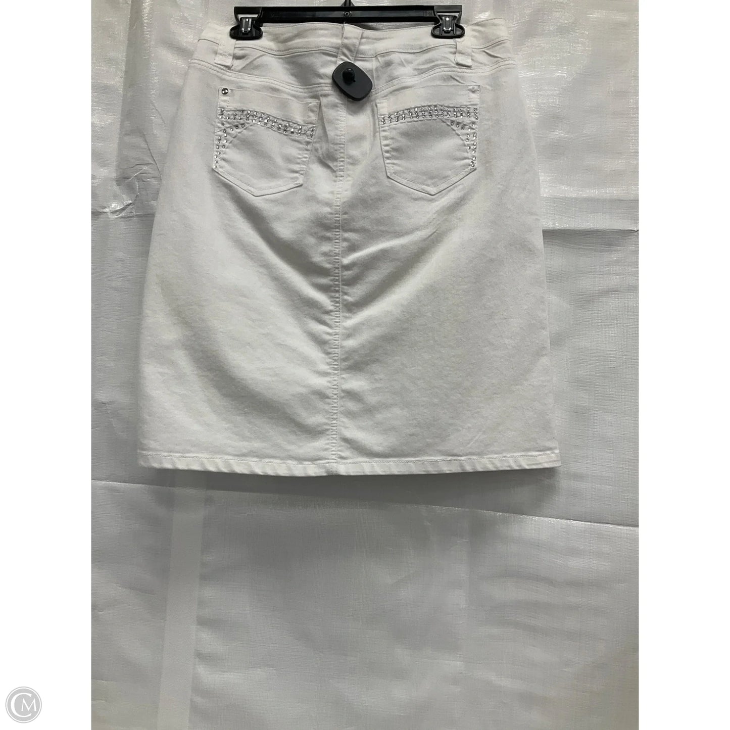Skirt Midi By Cato In White, Size: M