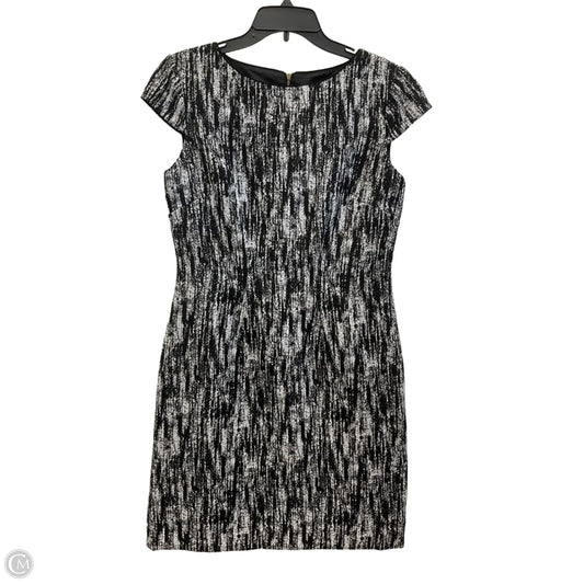 Dress Work By Tahari By Arthur Levine In Black & White, Size: 6