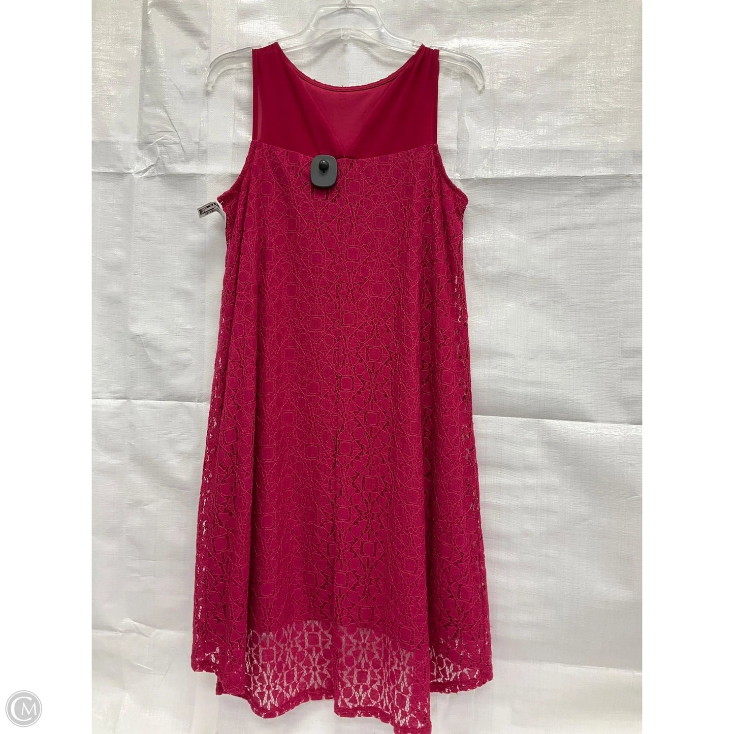 Dress Casual Midi By Apt 9 In Pink, Size: 6