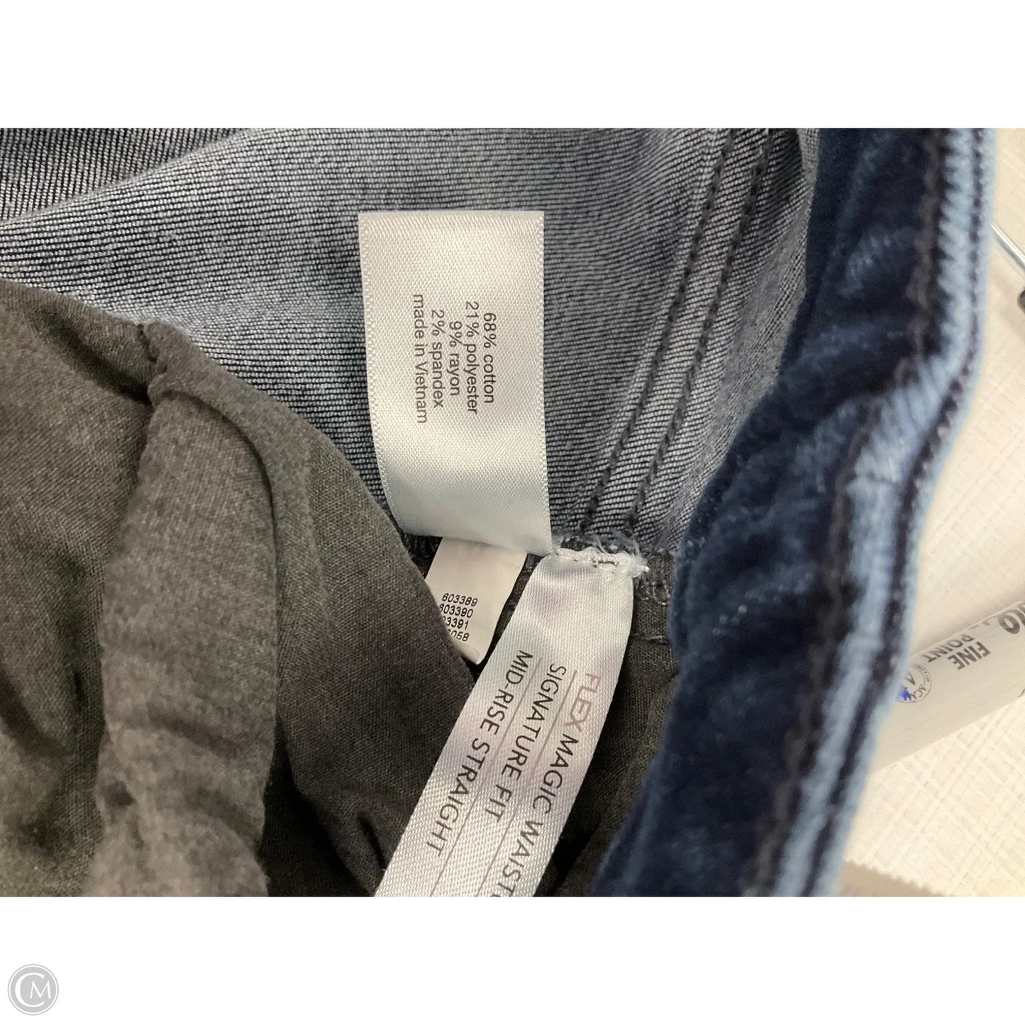 Jeans Straight By Lane Bryant In Blue Denim, Size: 26