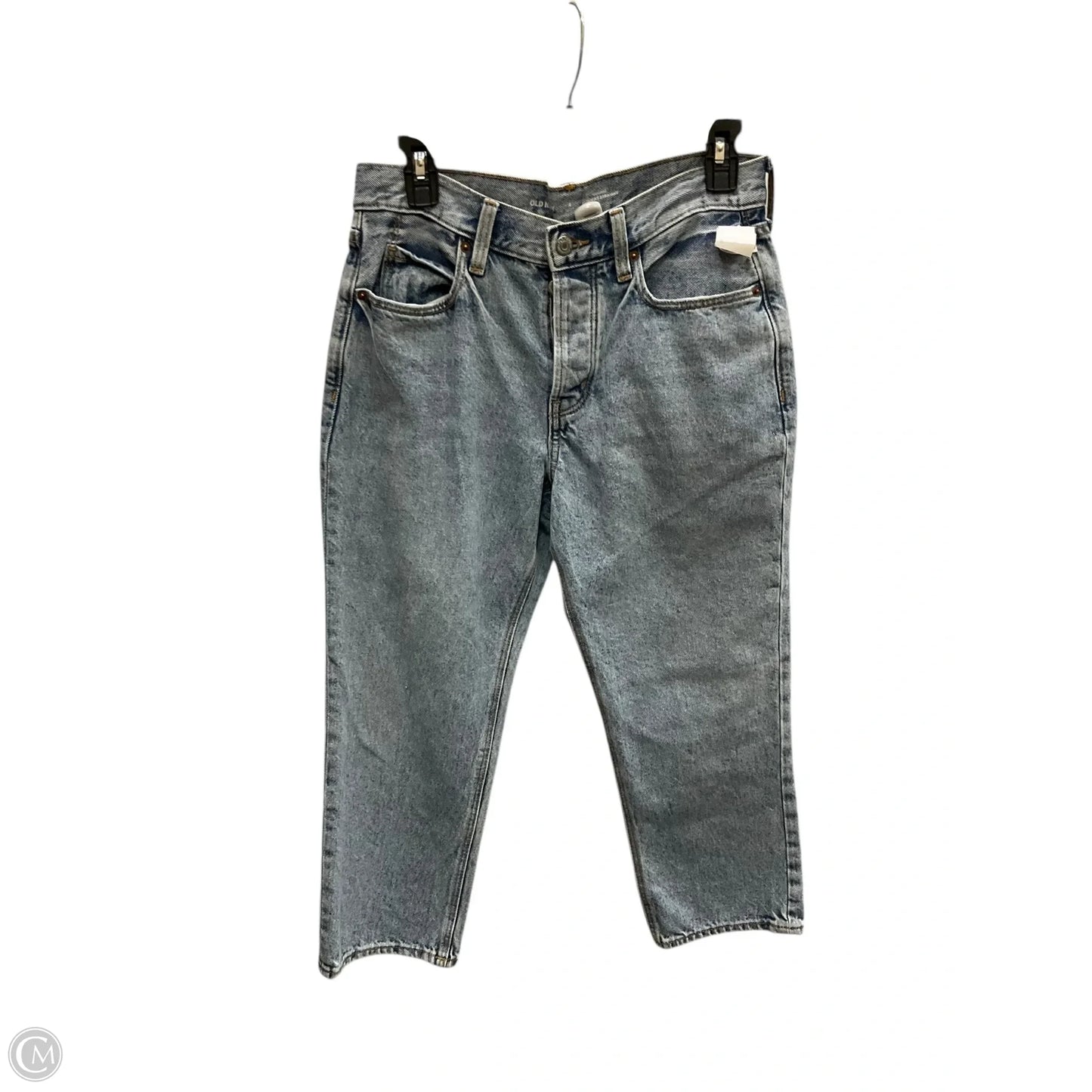 Jeans Straight By Old Navy In Blue Denim, Size: 4