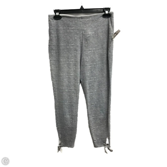 Athletic Leggings Capris By Lysse In Striped Pattern, Size: M