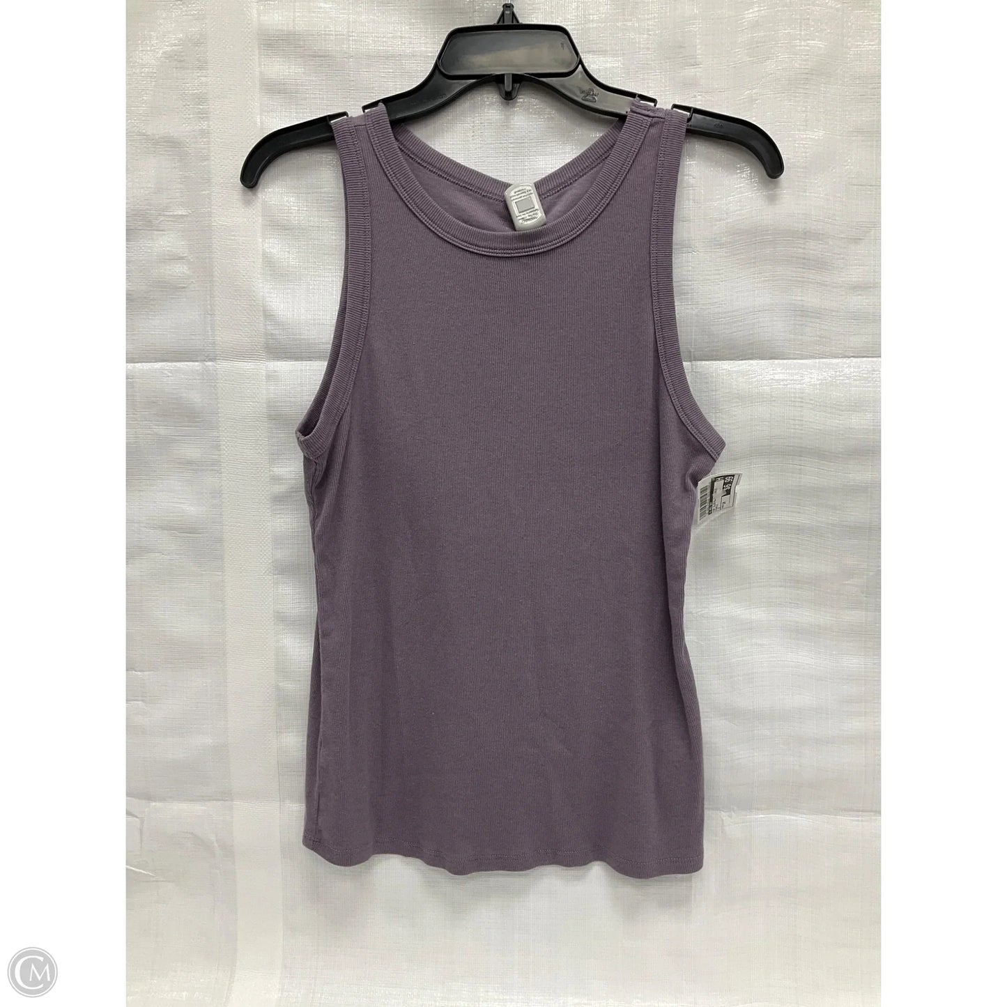 Top Sleeveless Basic By A New Day In Purple, Size: 1x