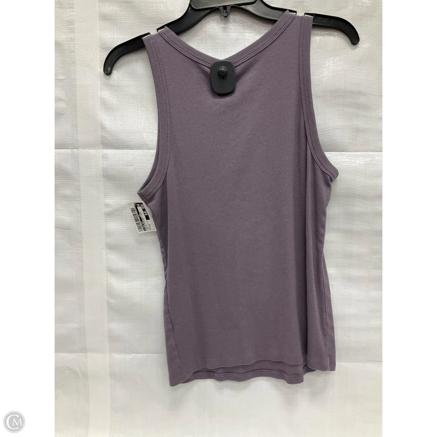 Top Sleeveless Basic By A New Day In Purple, Size: 1x