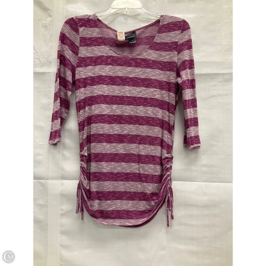 Maternity Top Long Sleeve By Oh Baby By Motherhood, Size: M