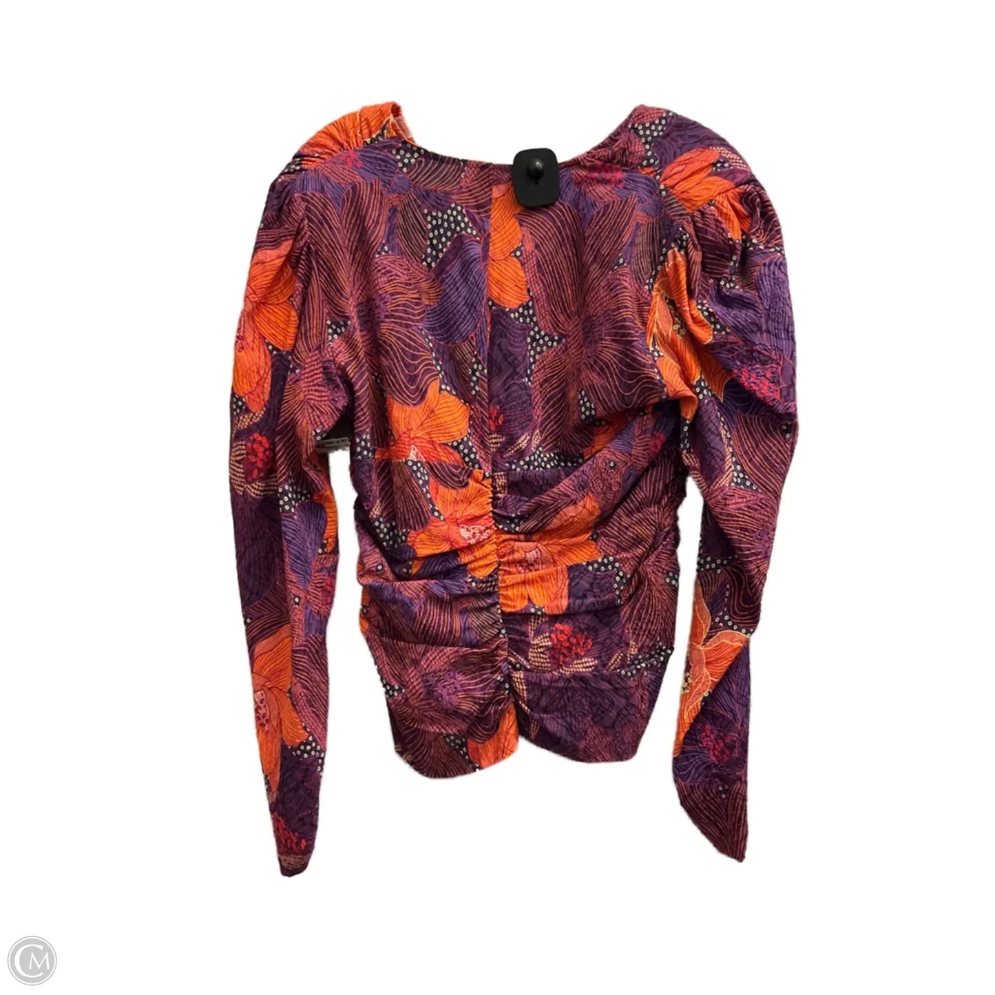 Top Long Sleeve By Zara In Purple, Size: Xl