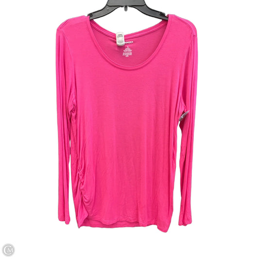 Maternity Top Long Sleeve By Sonoma, Size: L