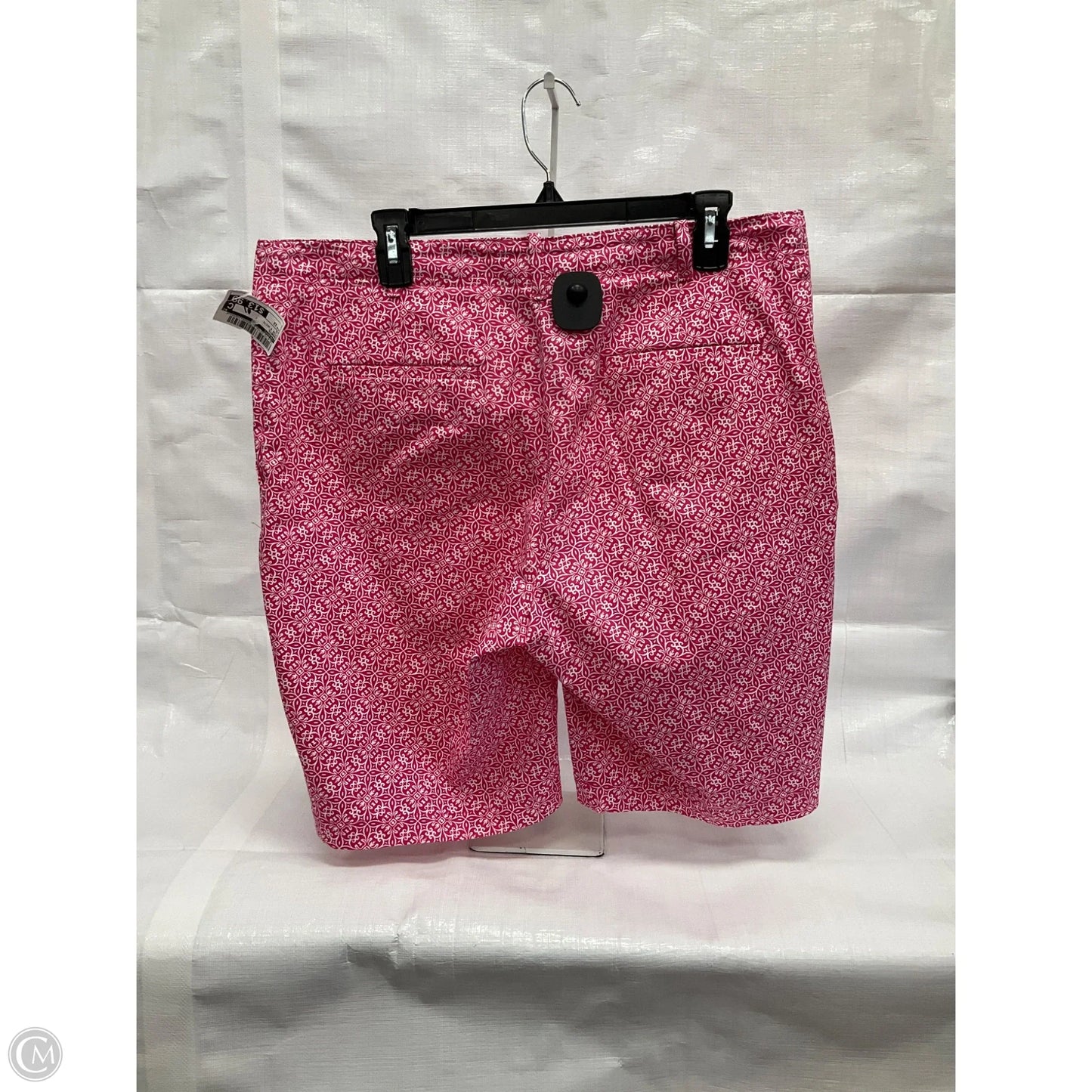 Shorts By Talbots In Pink & White, Size: 12