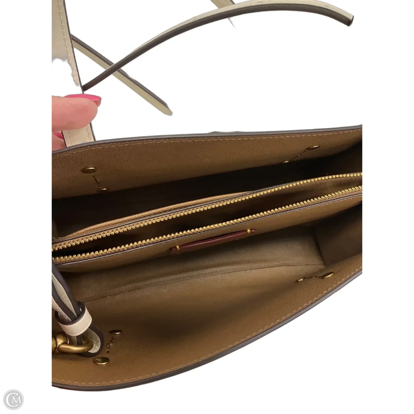 Handbag Designer By Coach, Size: Medium