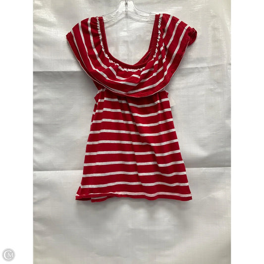 Top Sleeveless By Beachlunchlounge In Striped Pattern, Size: S