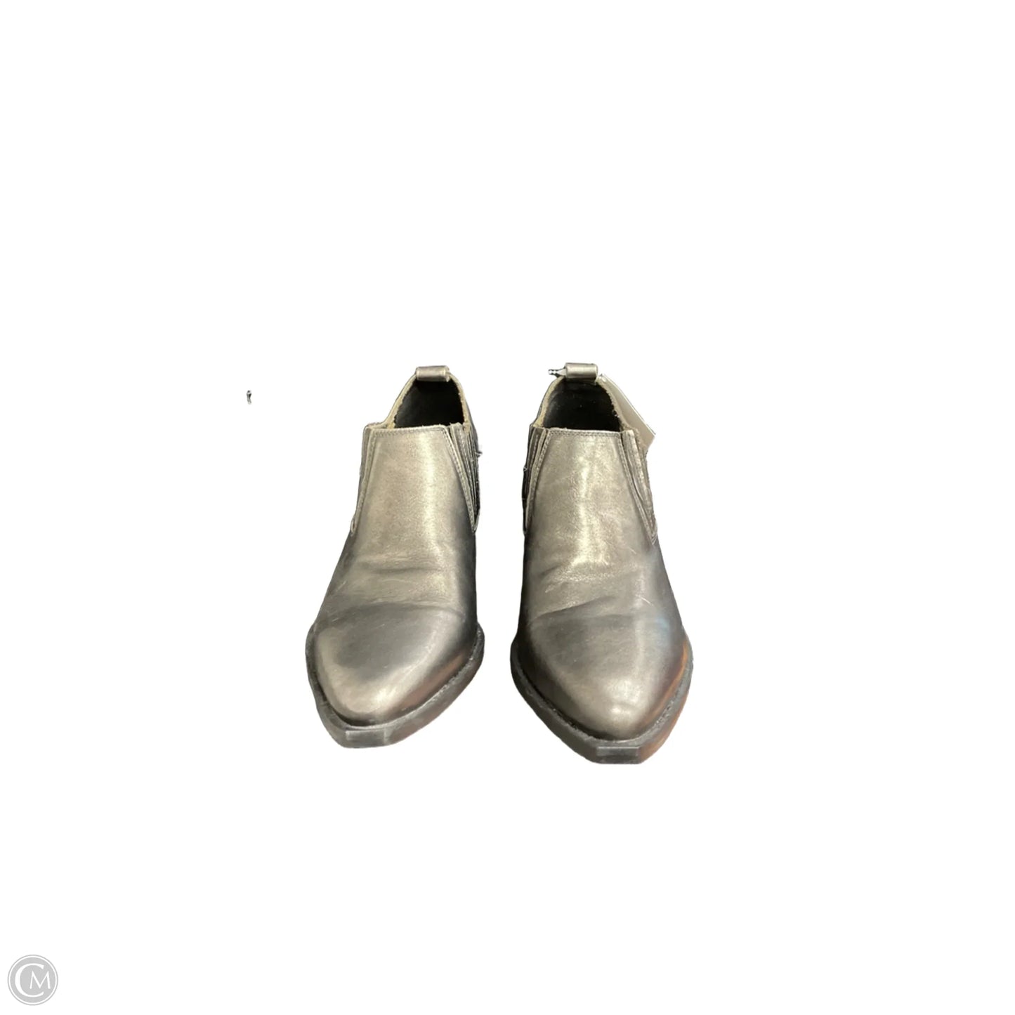 Boots Ankle Heels By Fly London In Silver, Size: 11