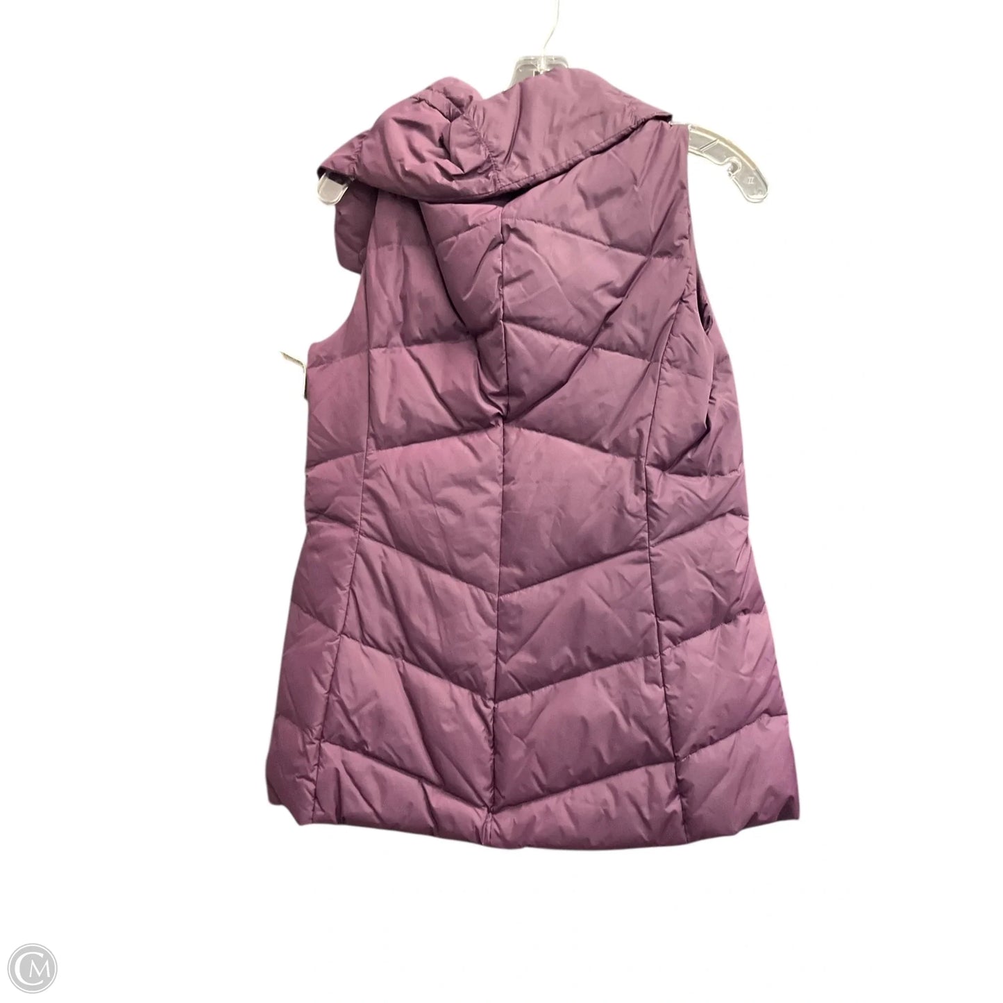 Vest Puffer & Quilted By Eileen Fisher In Purple, Size: Xs
