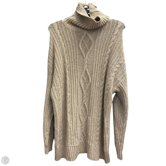 Sweater By Torrid In Tan, Size: 2x