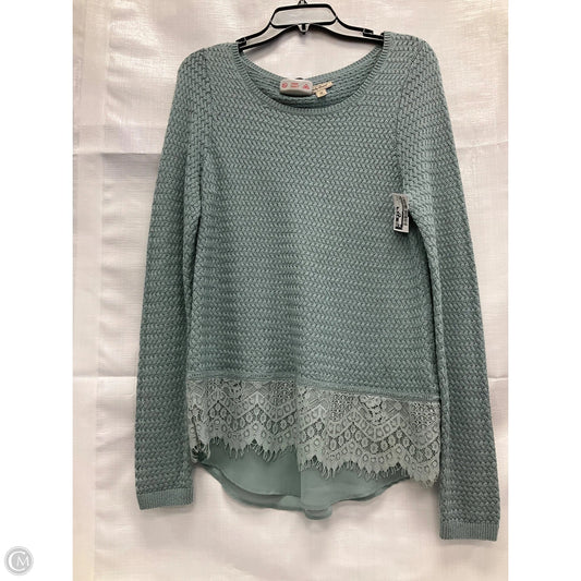Top Long Sleeve By Lucky Brand In Green, Size: M