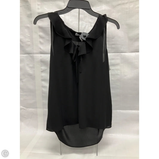 Top Sleeveless By White House Black Market In Black, Size: Xs