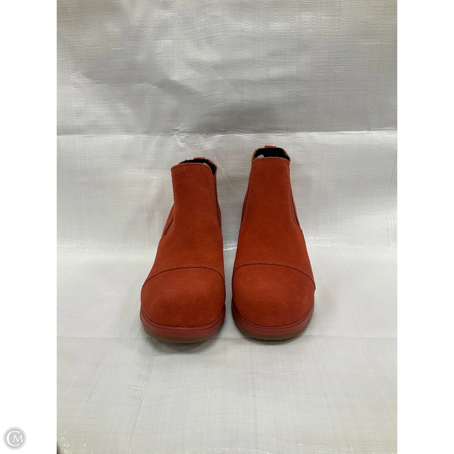 Boots Leather By Sorel In Orange, Size: 6.5
