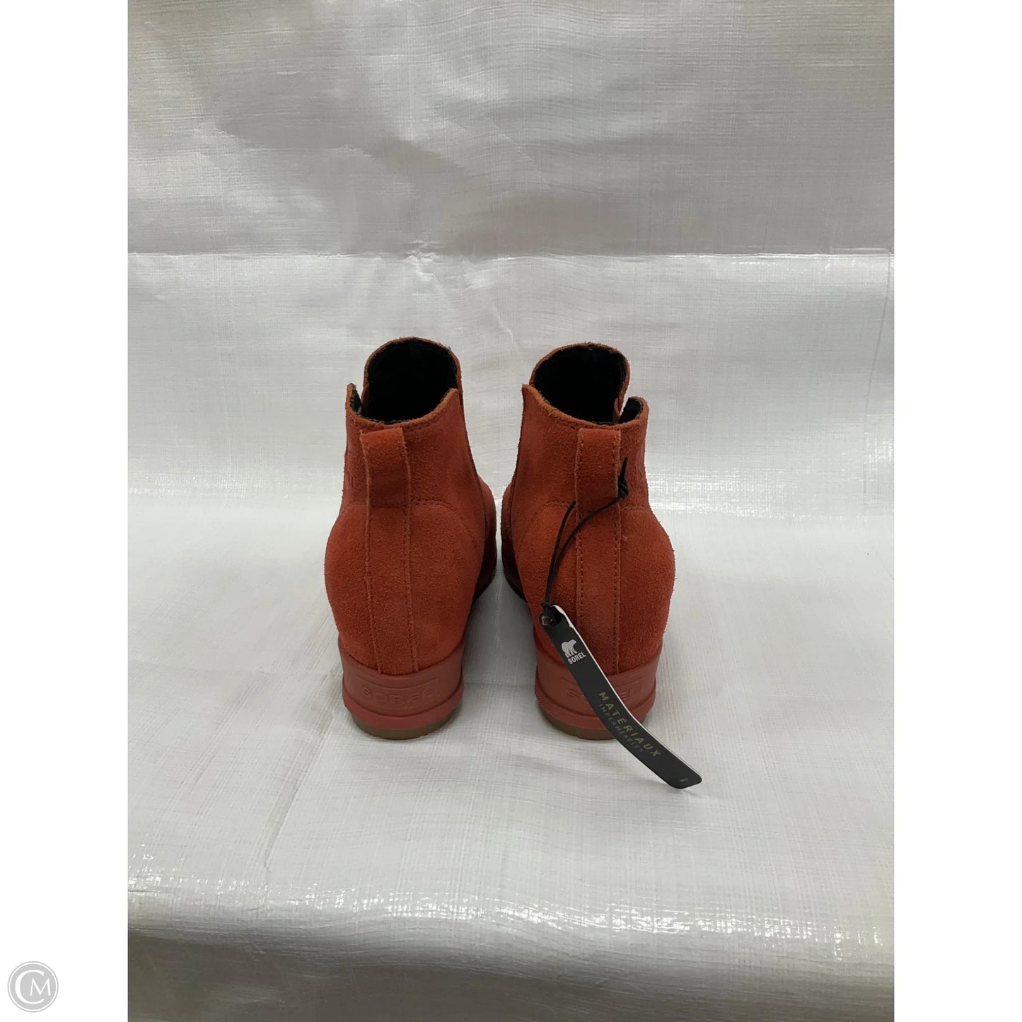 Boots Leather By Sorel In Orange, Size: 6.5