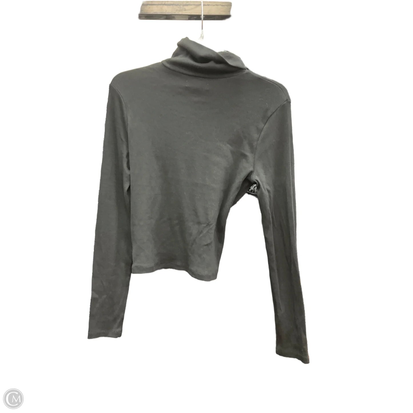 Top Long Sleeve Basic By Madewell In Black, Size: L