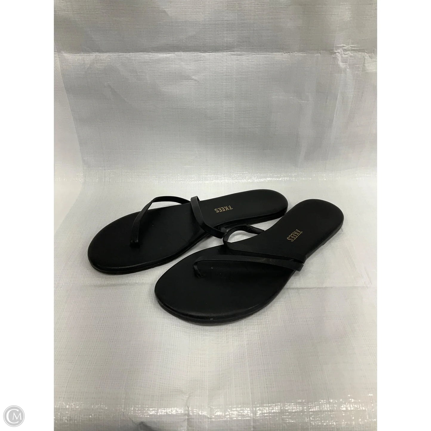 Sandals Flip Flops By Cmb In Black, Size: 9