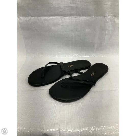 Sandals Flip Flops By Cmb In Black, Size: 9