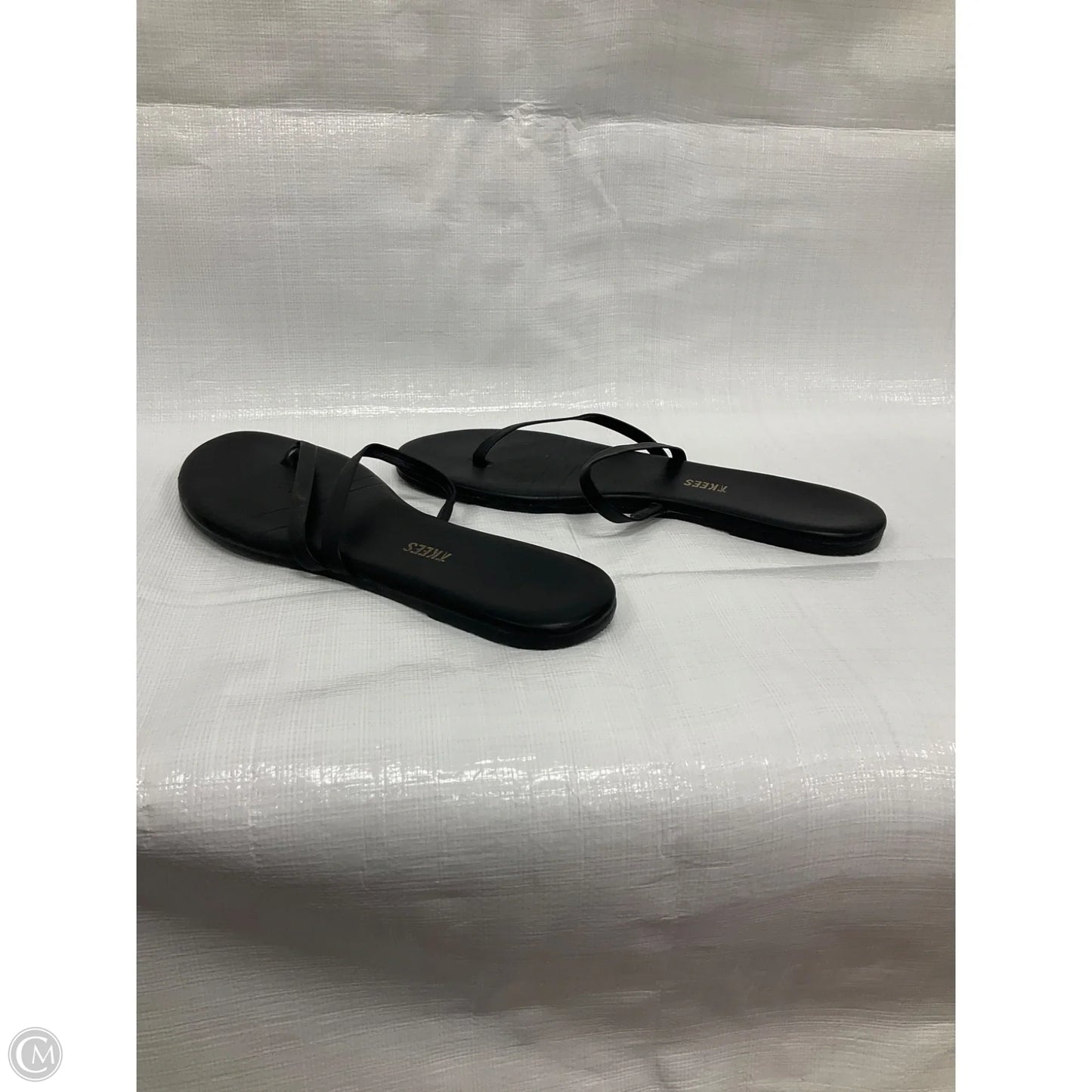 Sandals Flip Flops By Cmb In Black, Size: 9