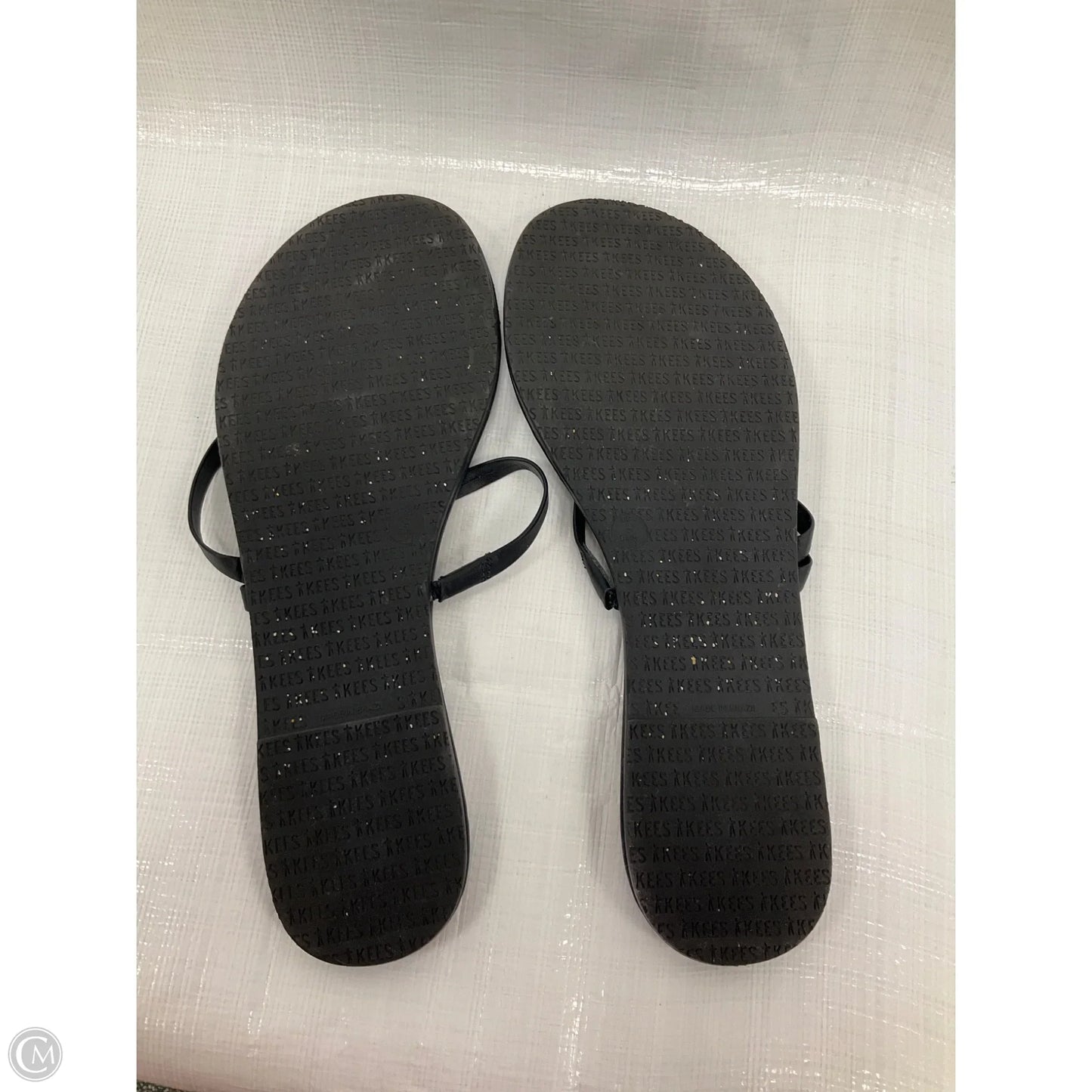 Sandals Flip Flops By Cmb In Black, Size: 9