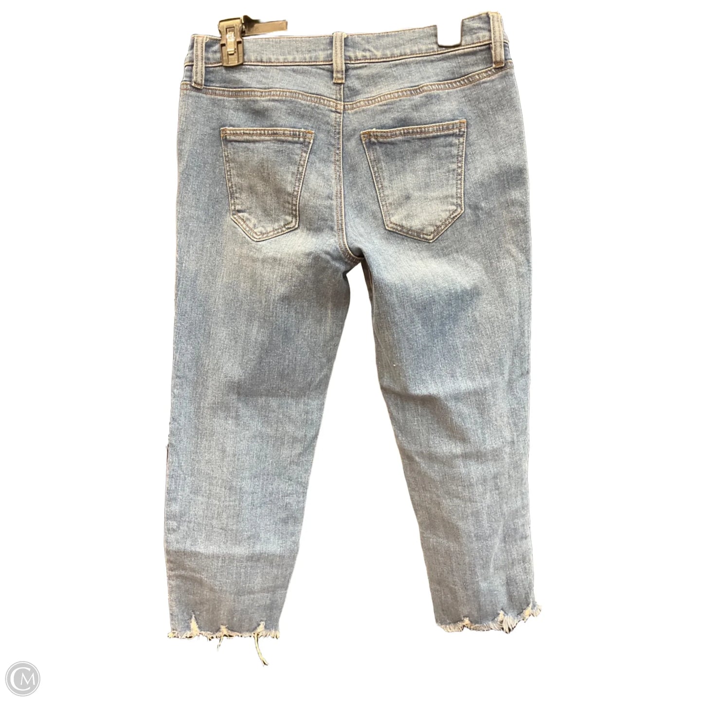 Jeans Boyfriend By Loft In Blue Denim, Size: 0