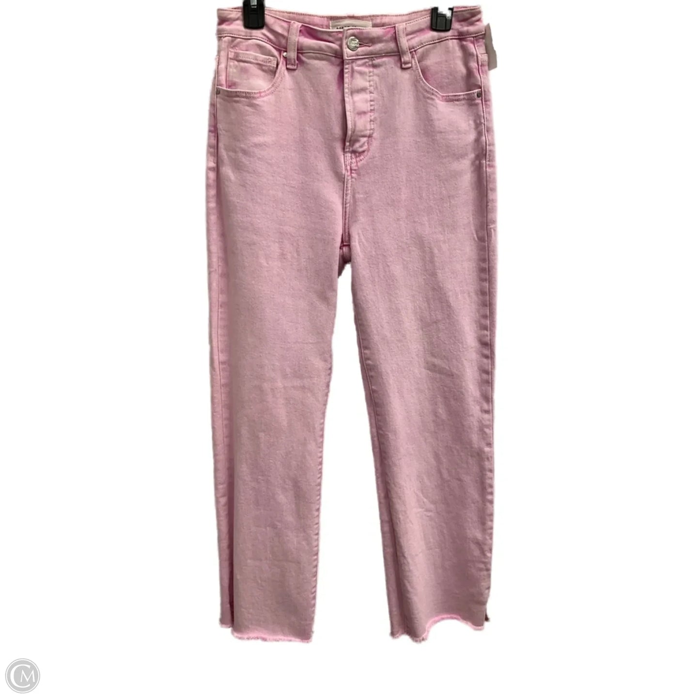 Jeans Wide Leg By Risen In Pink, Size: 8