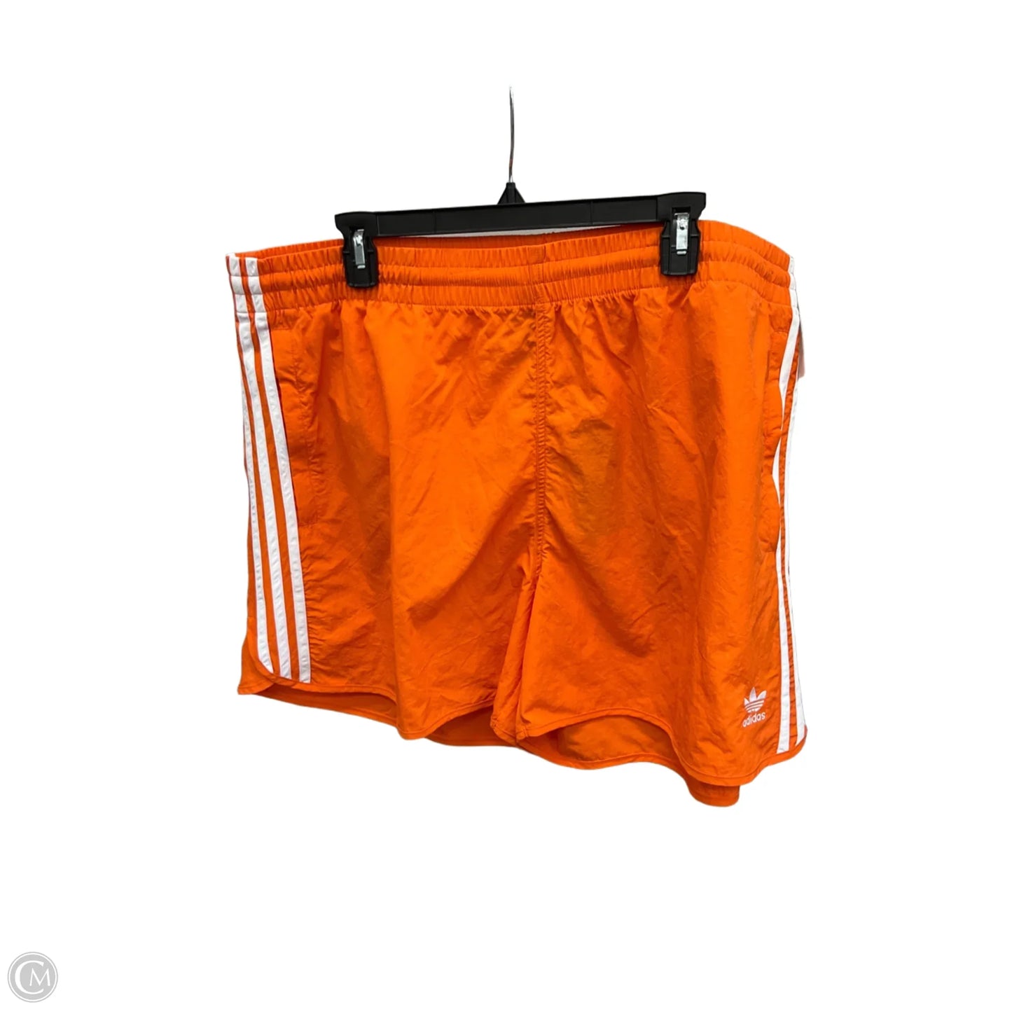 Athletic Shorts By Adidas In Orange, Size: 2x