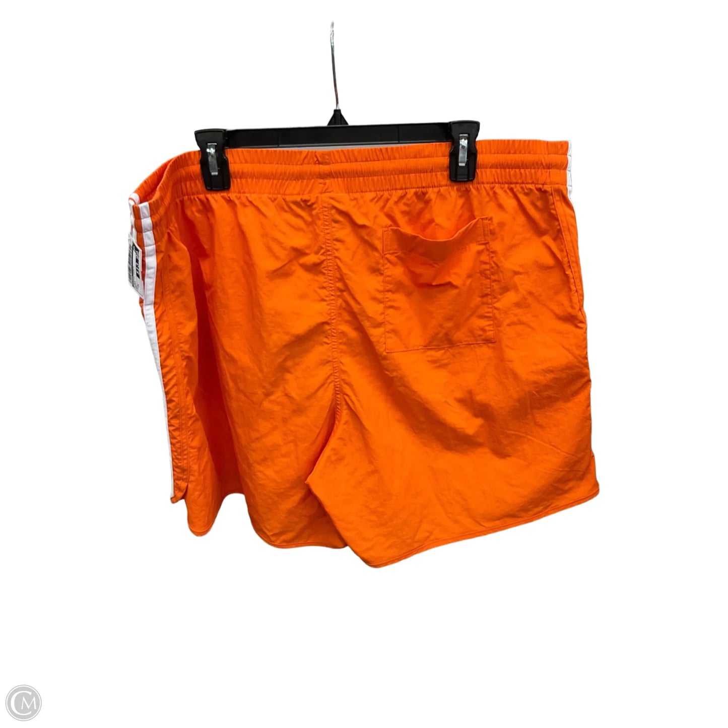 Athletic Shorts By Adidas In Orange, Size: 2x