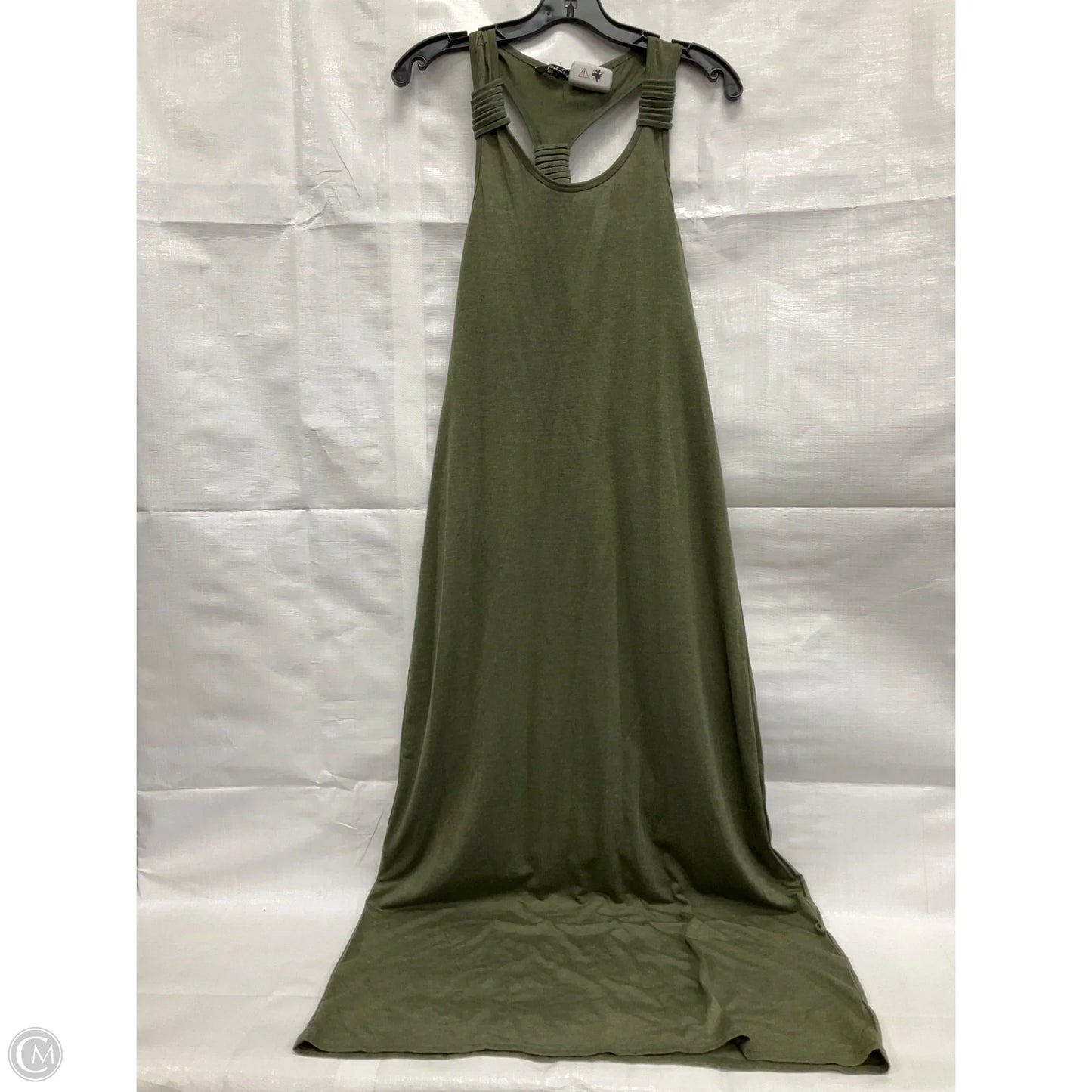 Dress Casual Maxi By Cmf In Green, Size: L