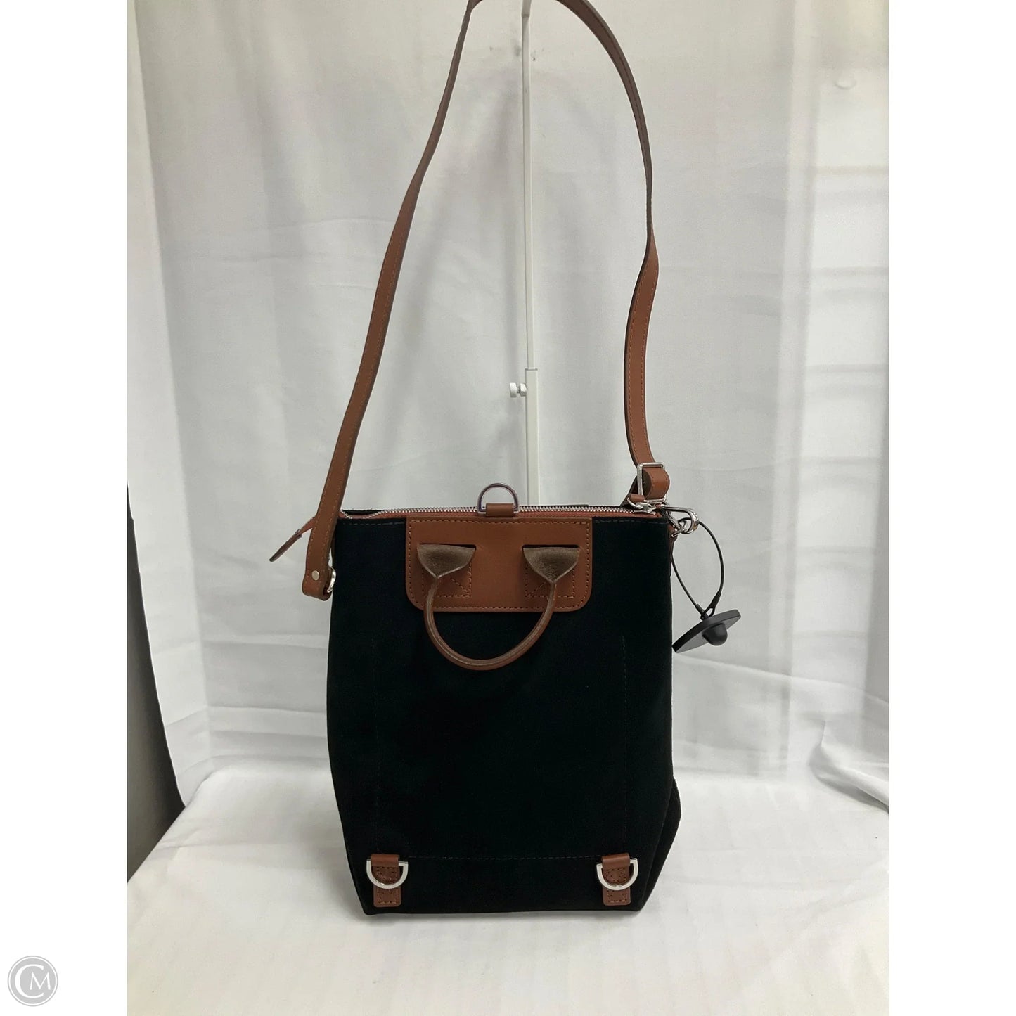 Handbag Leather By Cma, Size: Medium