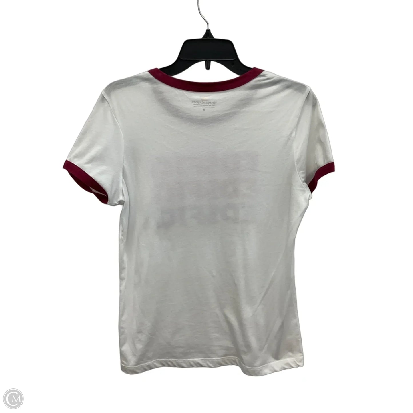 Top Short Sleeve Basic By Vineyard Vines In White, Size: M