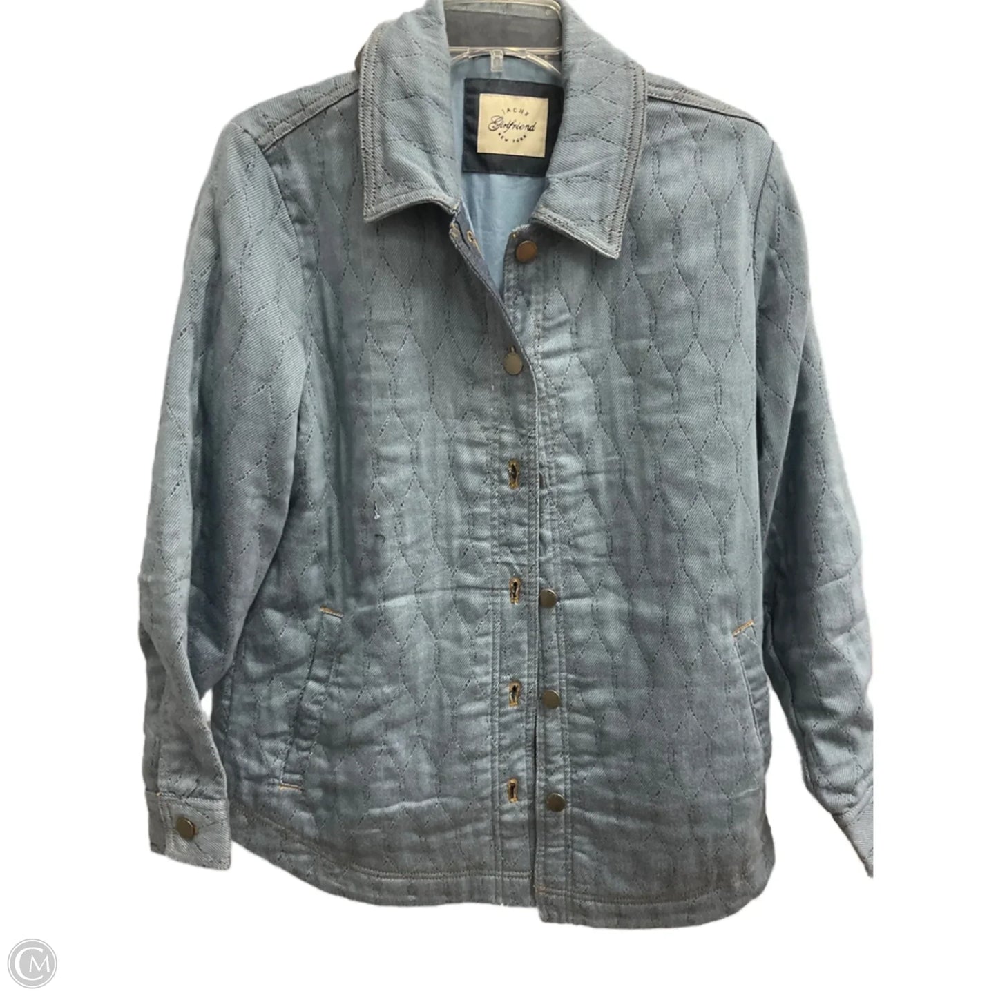Jacket Other By Jachs Girlfirend In Blue Denim, Size: S