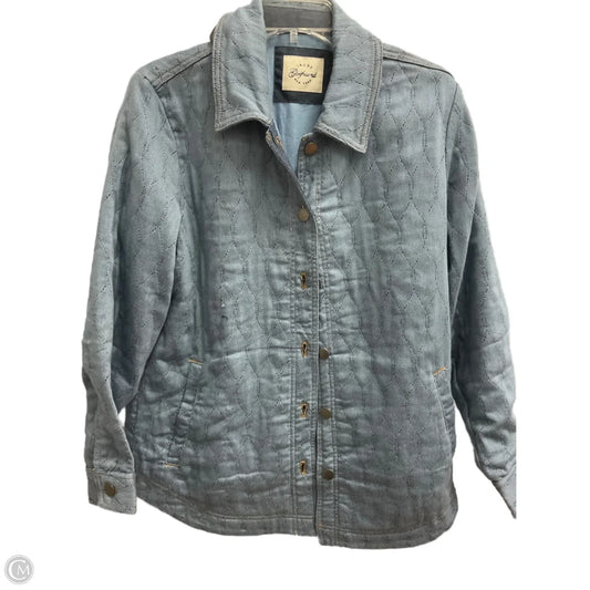Jacket Other By Jachs Girlfirend In Blue Denim, Size: S