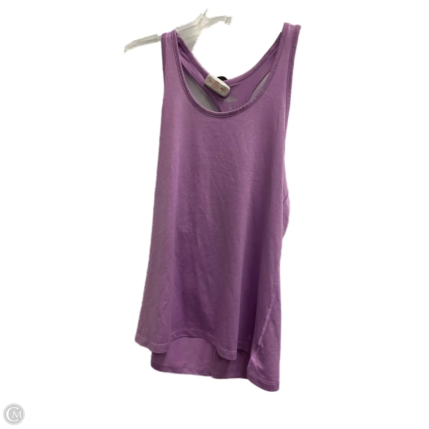 Athletic Tank Top By Nike Apparel In Purple, Size: L