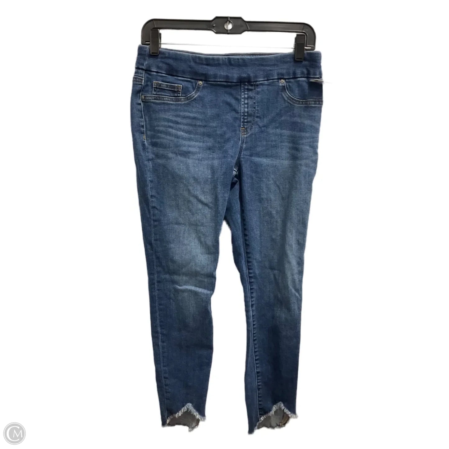 Jeans Jeggings By Chicos In Blue Denim, Size: 2