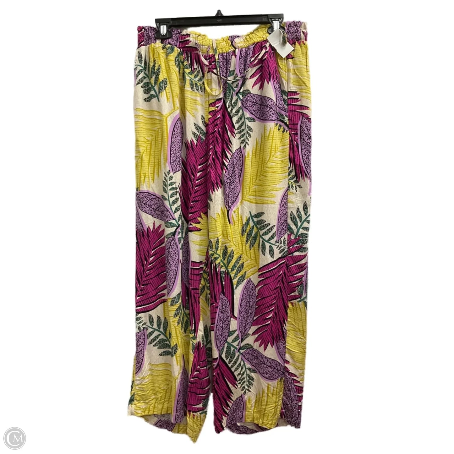 Pants Wide Leg By Jane And Delancey In Multi-colored, Size: Xl